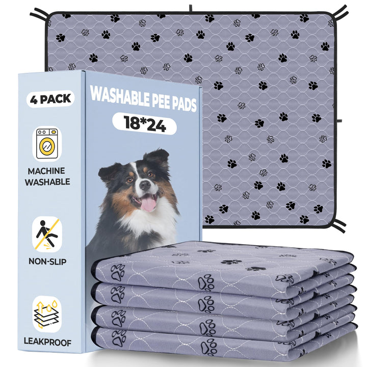 Fostanfly washable dog pee pad 18x24 for easy potty training.