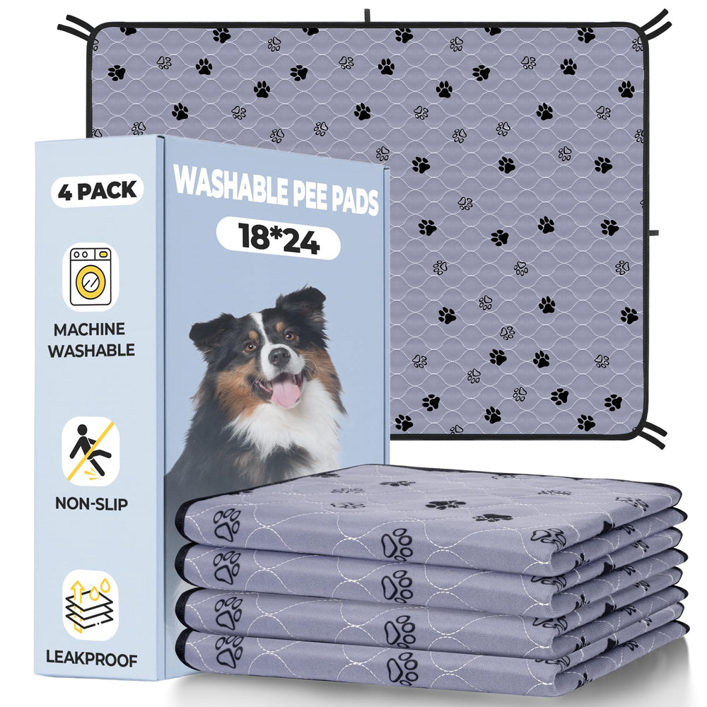 Fostanfly washable dog pee pad 18x24 for easy potty training.