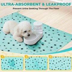 Fostanfly pad shows absorbent core for efficient liquid capture during potty time.
