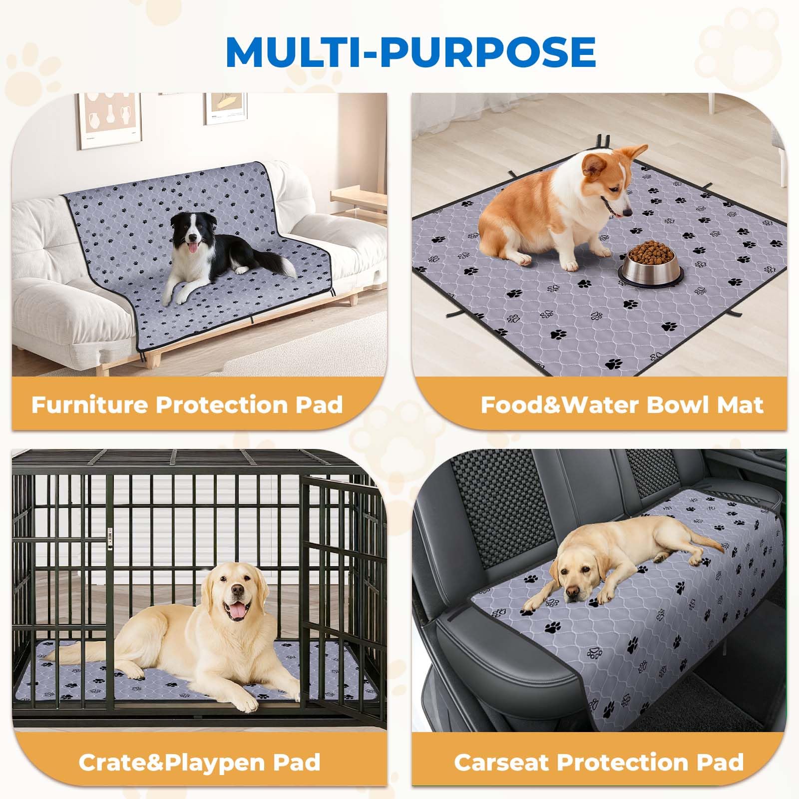 Fostanfly pad features quick-drying fabric for busy owners