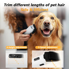 FOTING grooming comb 6mm for mid-length fur shaping.