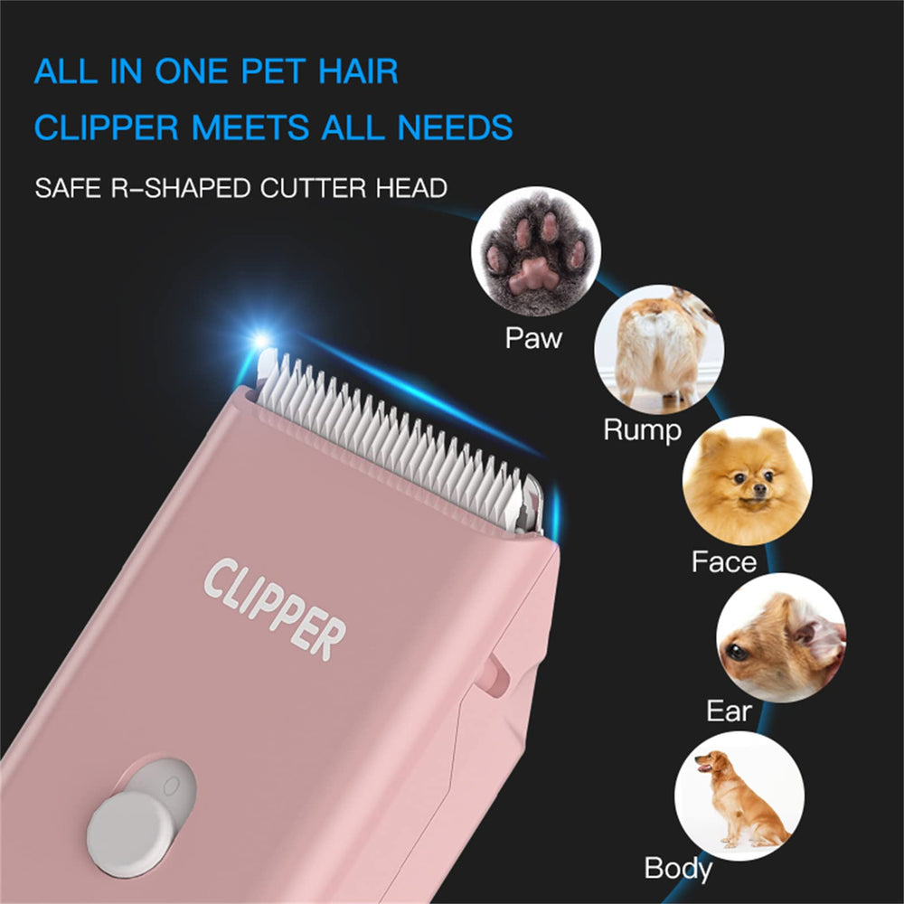 Founouly wireless rechargeable clipper for cordless grooming on the go