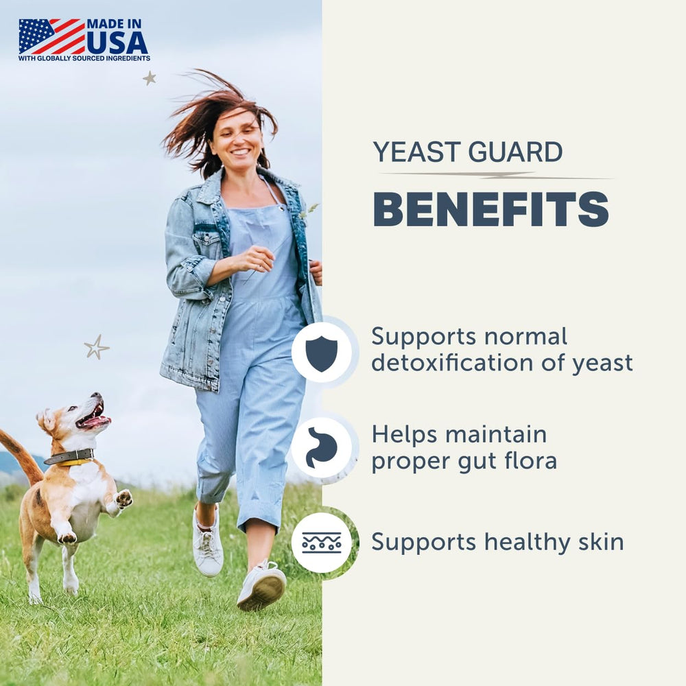 Dosing scoop included with Four Leaf Rover Yeast Guard for easy application.