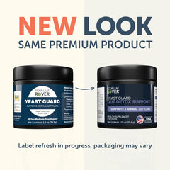 Organic herbs used in Four Leaf Rover Yeast Guard for natural care.