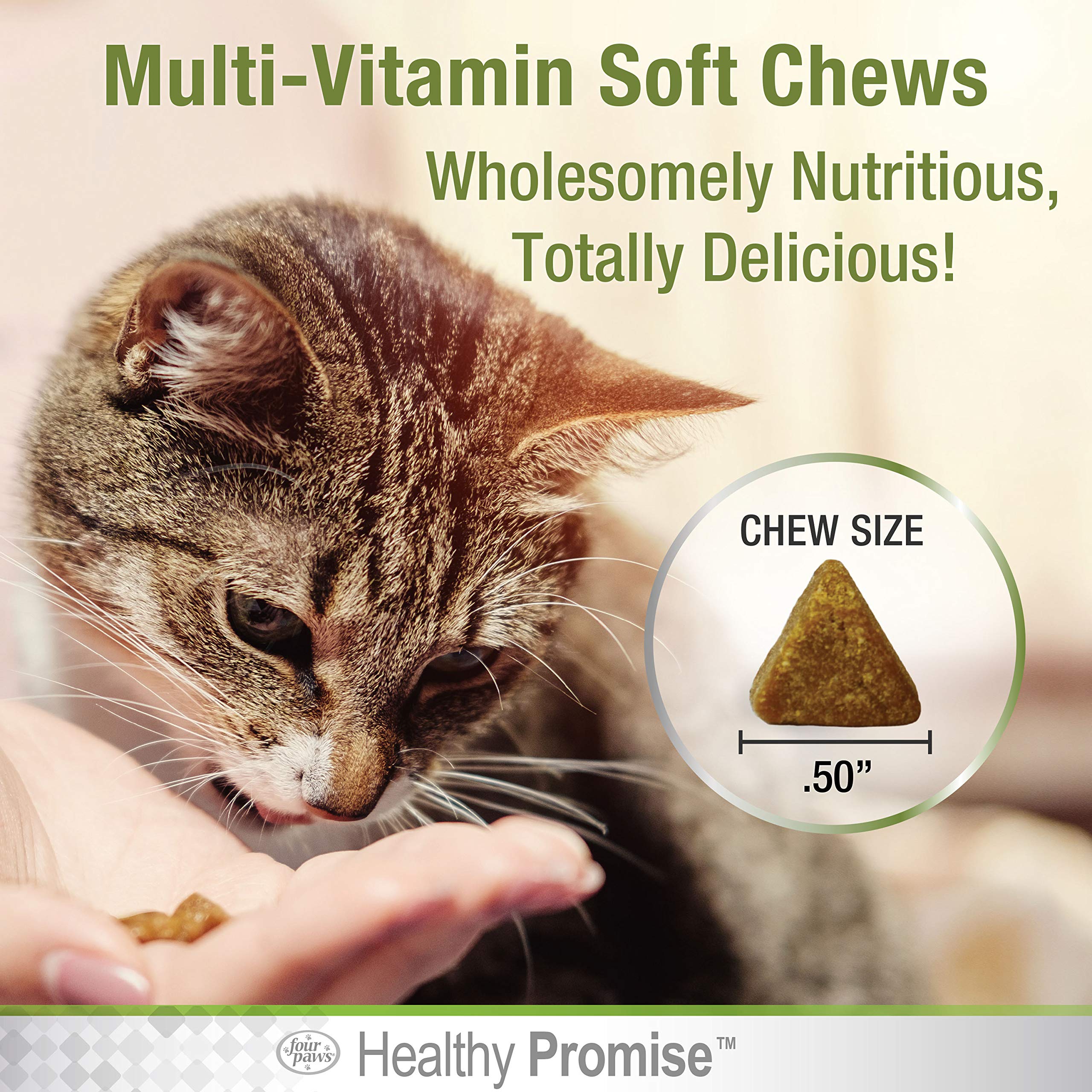 Front packaging of Four Paws Healthy Promise NASC seal