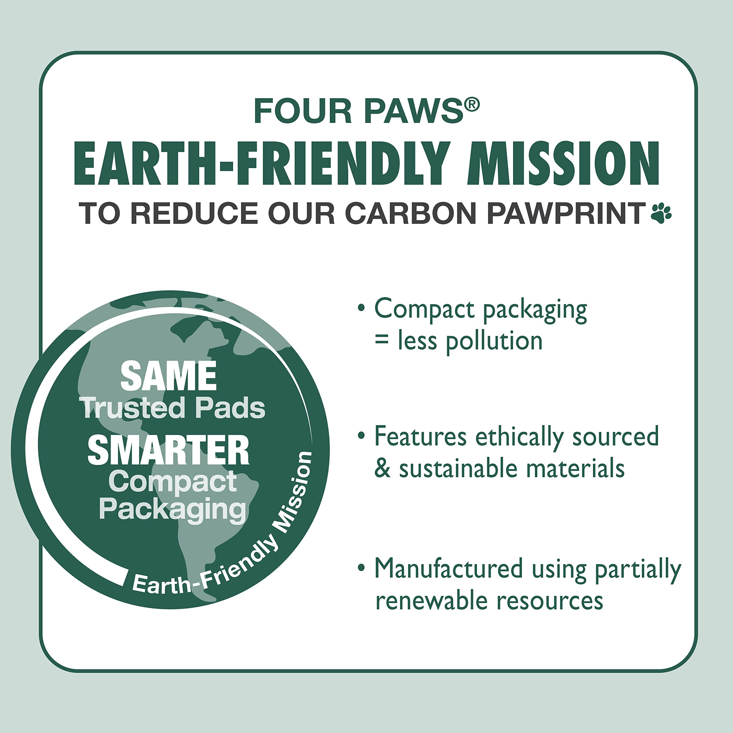 Four Paws Wee-Wee tear-proof-top-layer protects floors reliably.