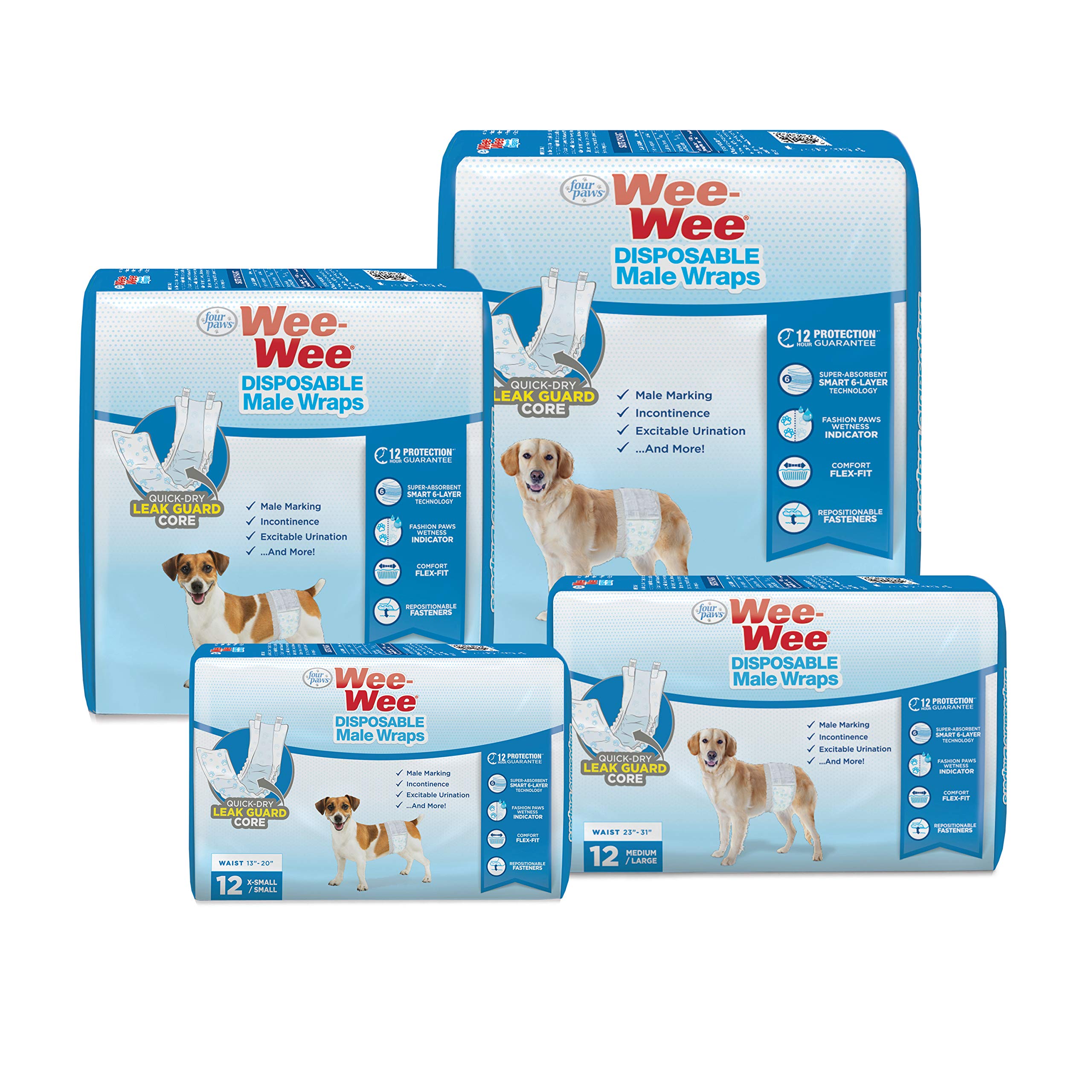 Small-dog travel or training with Wee-Wee wrap keeps home cleaner