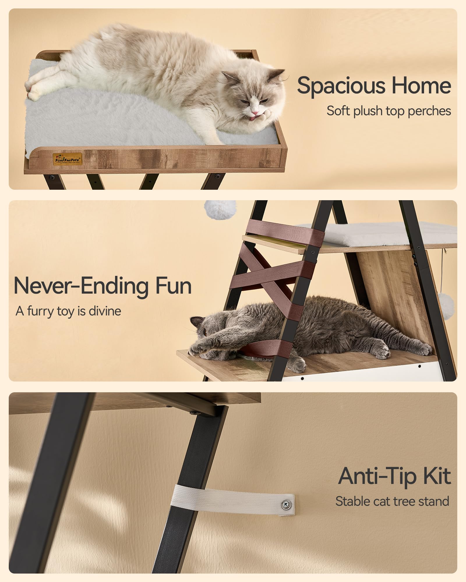FourFurPets easy-to-follow illustrated instructions speed up setup