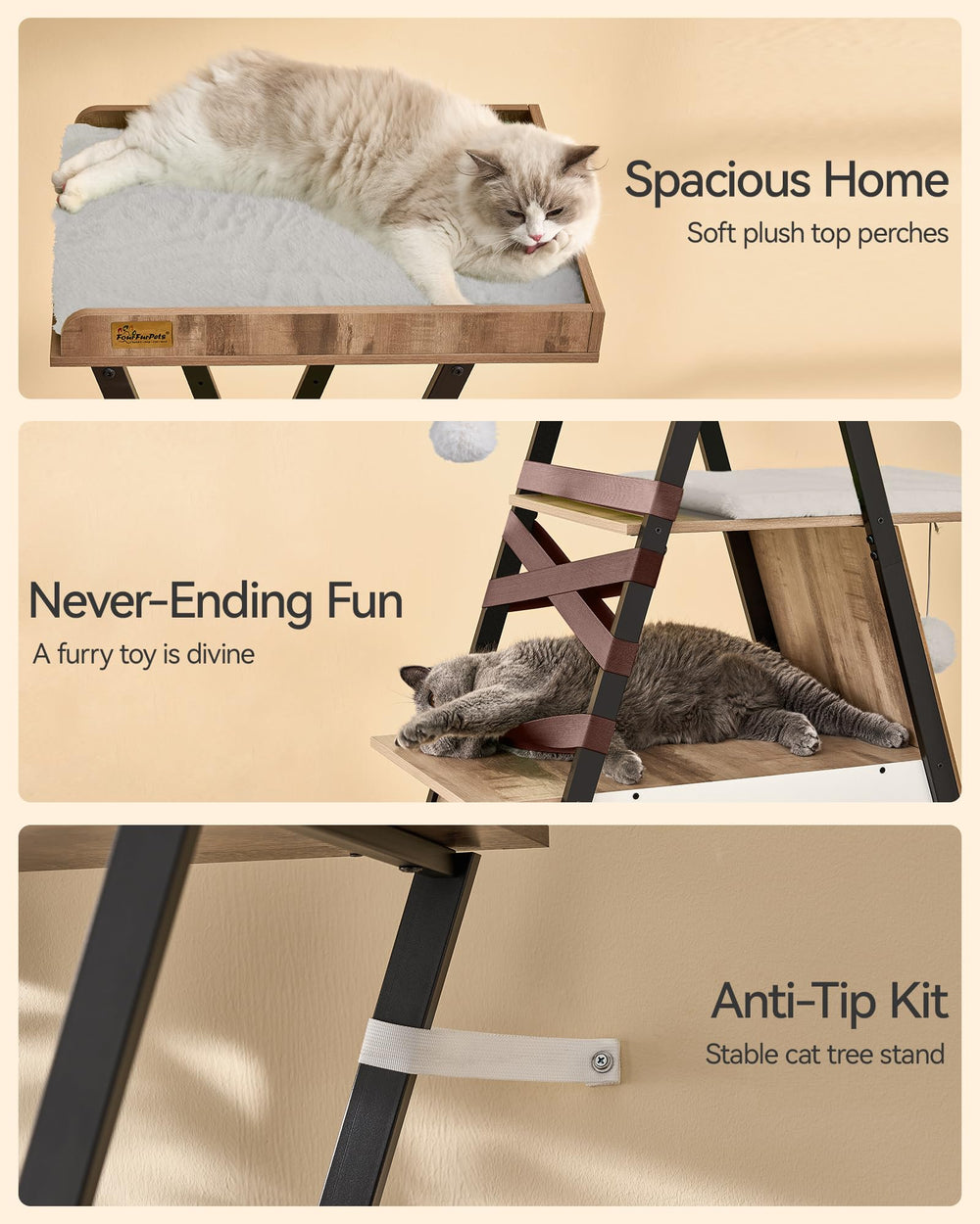 FourFurPets easy-to-follow illustrated instructions speed up setup