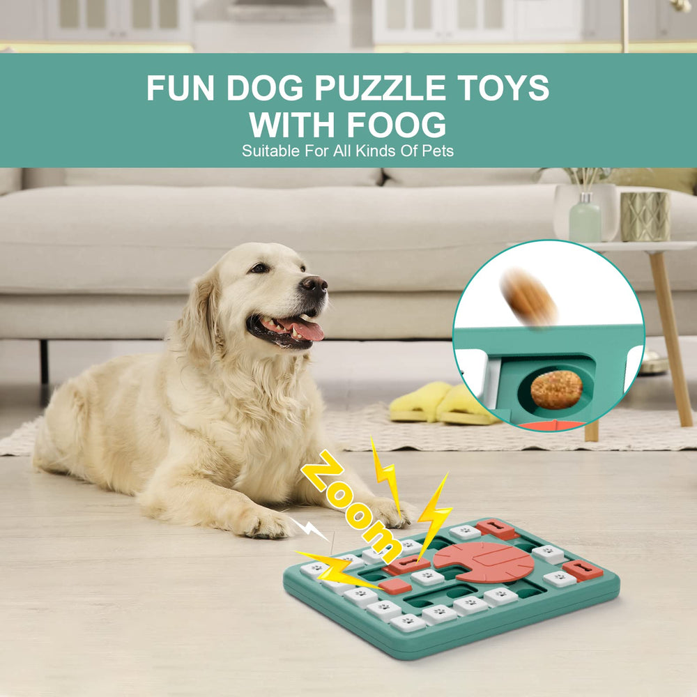 FOXMM puzzle toy supporting problem solving during training sessions