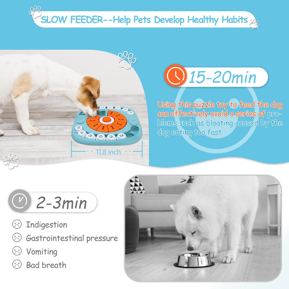 FOXMM Level 2 puzzle suits medium to large dogs seeking extra challenge.