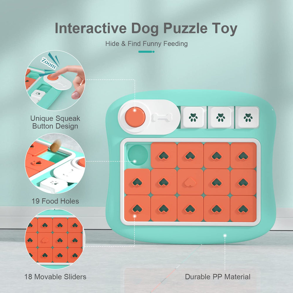 FOXMM squeaky dog toy attracting attention and rewarding exploration