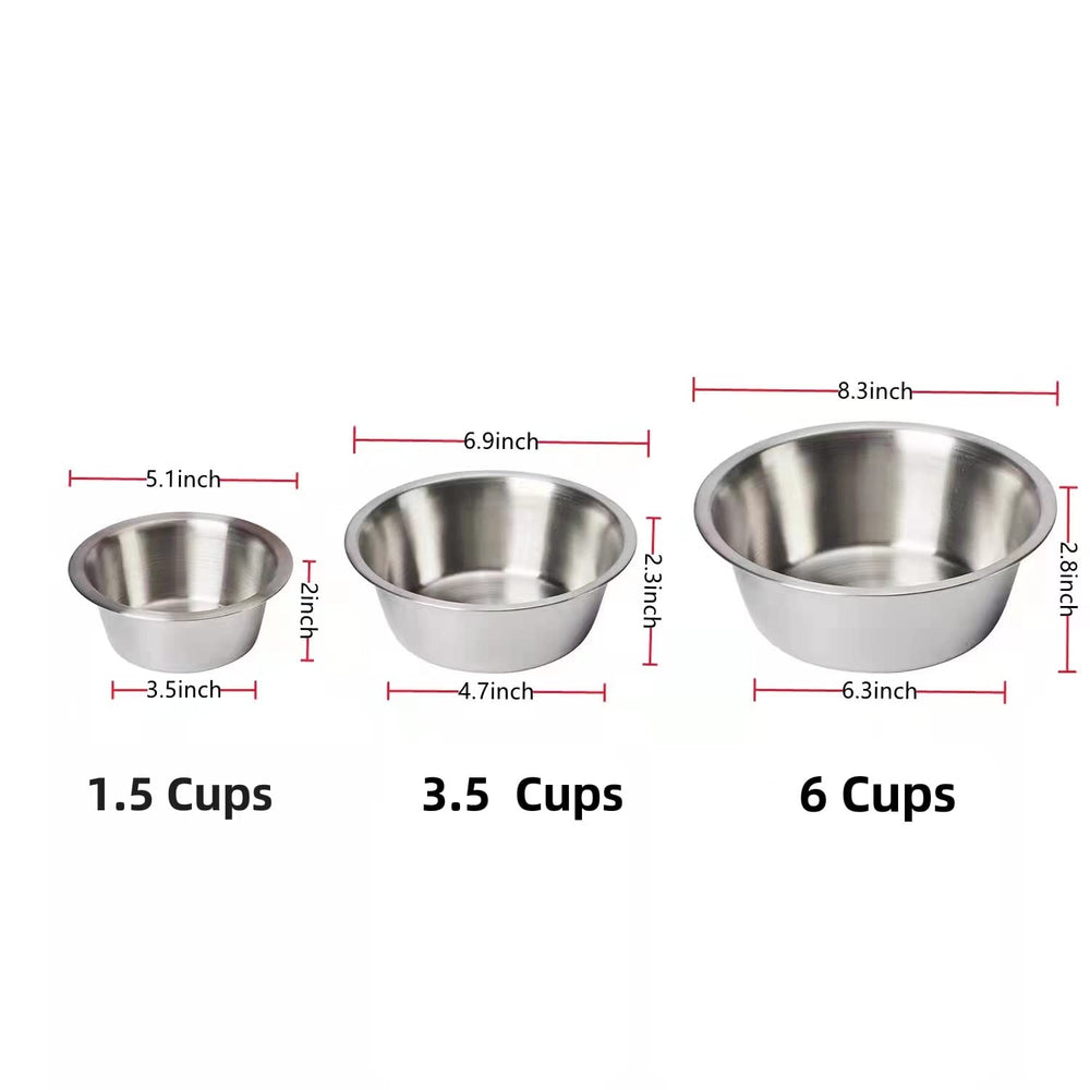 FOYO contains two bowls and two brackets with mounting screws