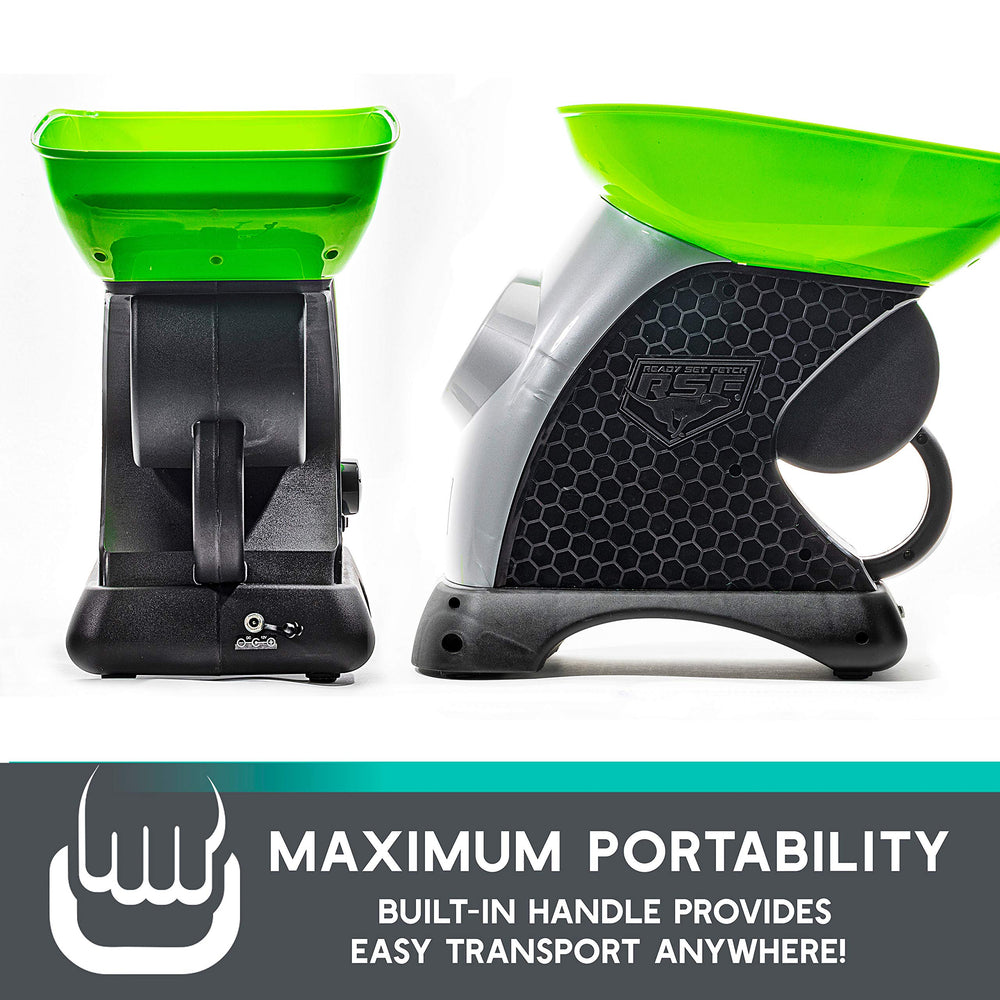 Franklin Pet Supply Ready Set Fetch outdoor use in backyard setup.
