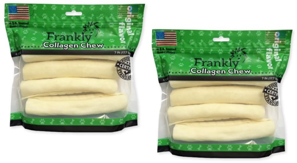Frankly Original beef chew roll pack front showing packaging and ready-to-chew appeal.