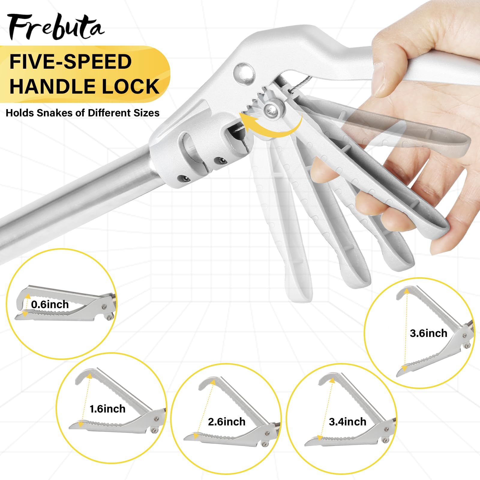 Frebuta stainless steel tube delivers durable, bend-resistant construction.