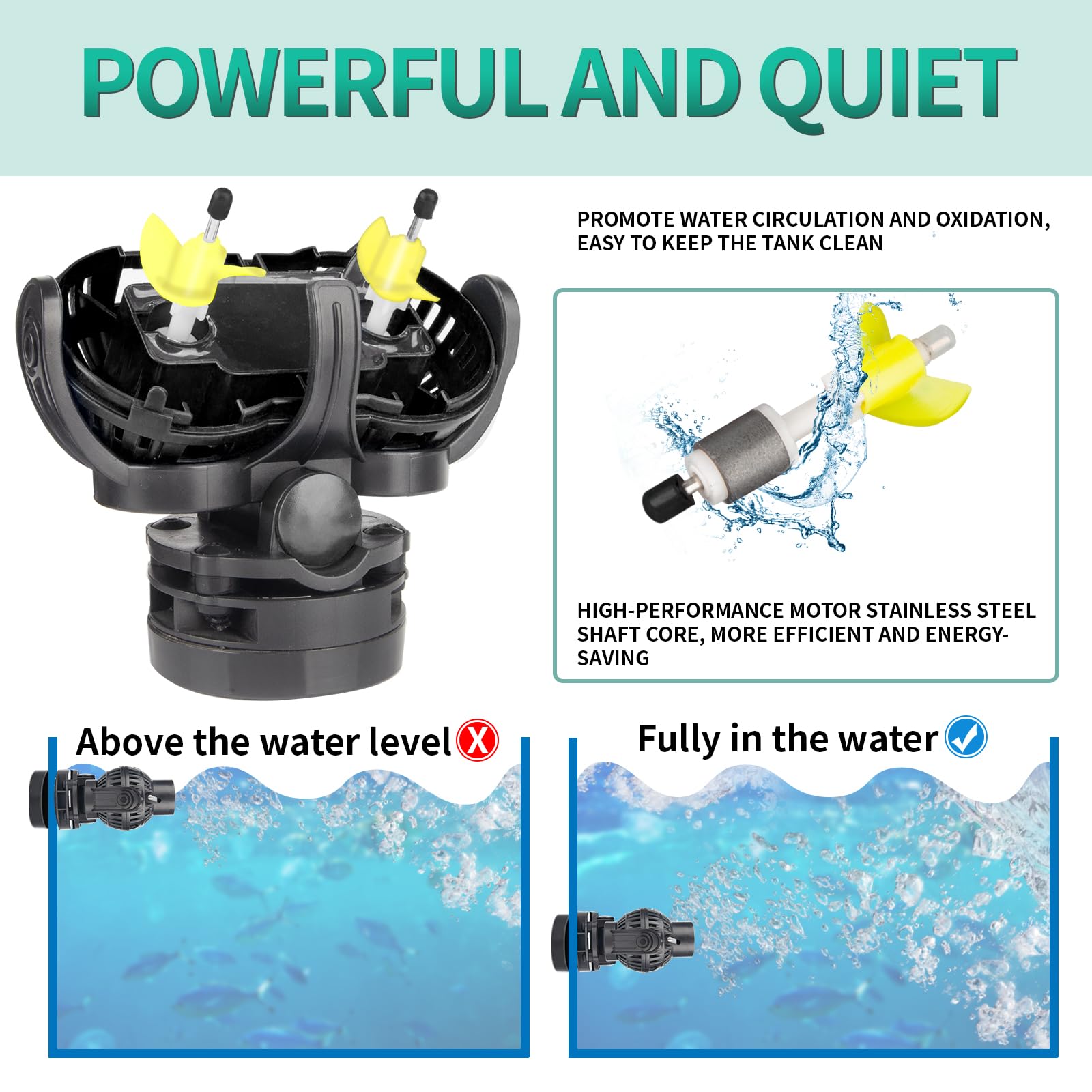 FREESEA suitable for 20-75 gallon tanks with flexible use