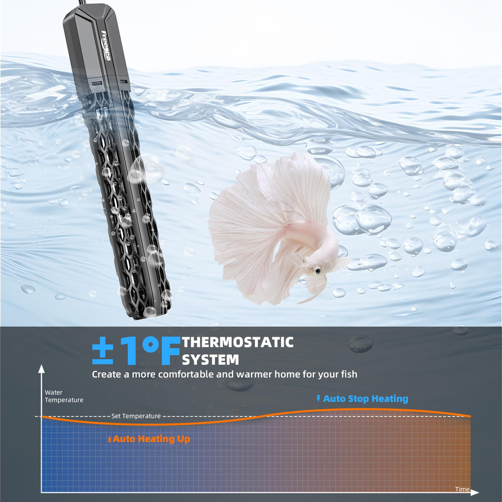 FREESEA heater with overheating and off-water protection in action