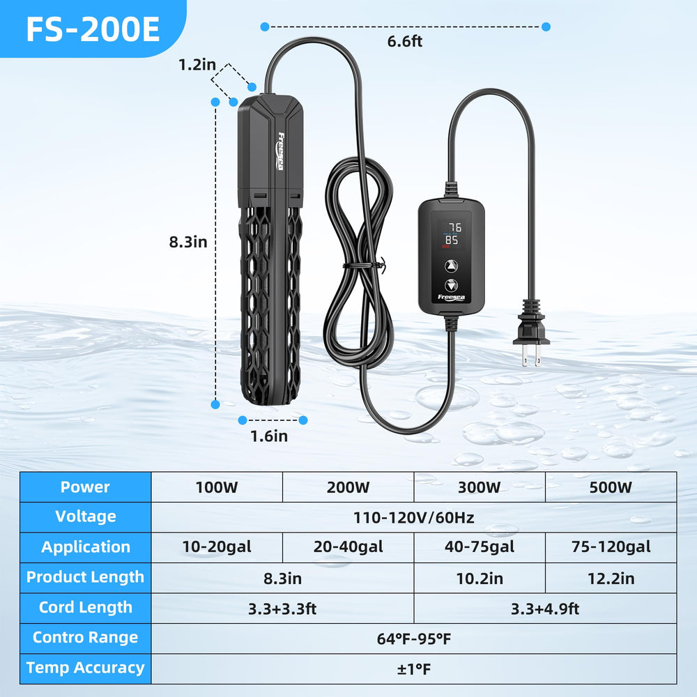 FREESEA quartz glass heater for durable heat transfer