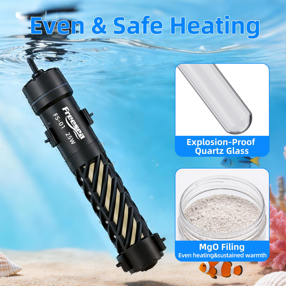 FREESEA Aysoner heater automatic-off when water is out for safety