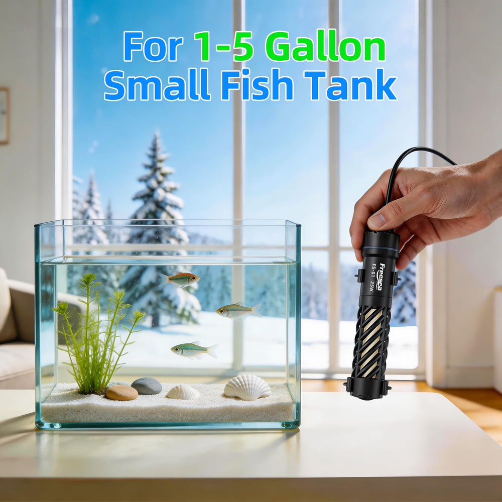 FREESEA Aysoner heater suitable for reef and saltwater micro tanks with steady warmth