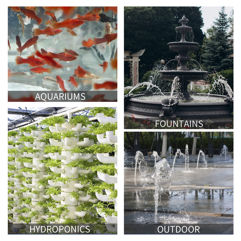 FREESEA quiet pump suitable for gardens or aquariums.