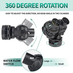 FREESEA titanium impeller works in freshwater and saltwater environments