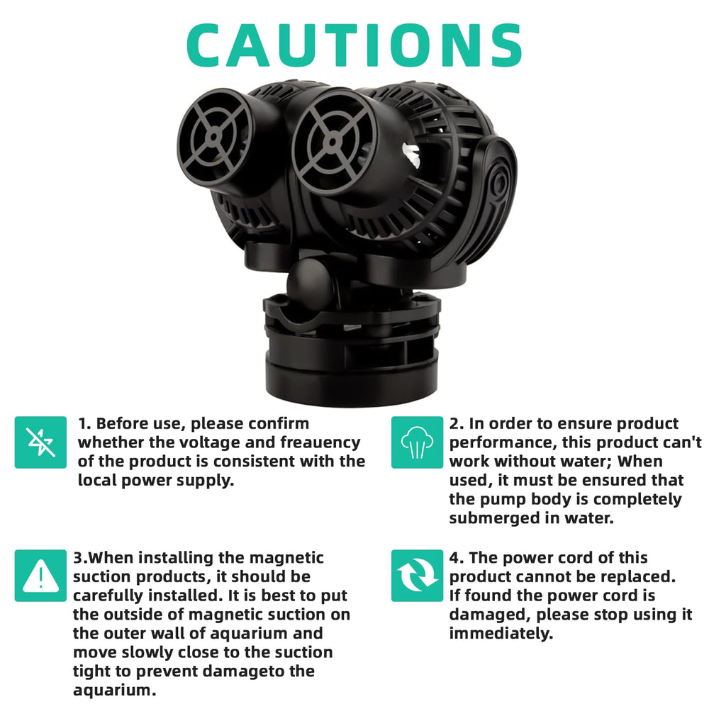 FREESEA flow control with two ball heads enables precise direction