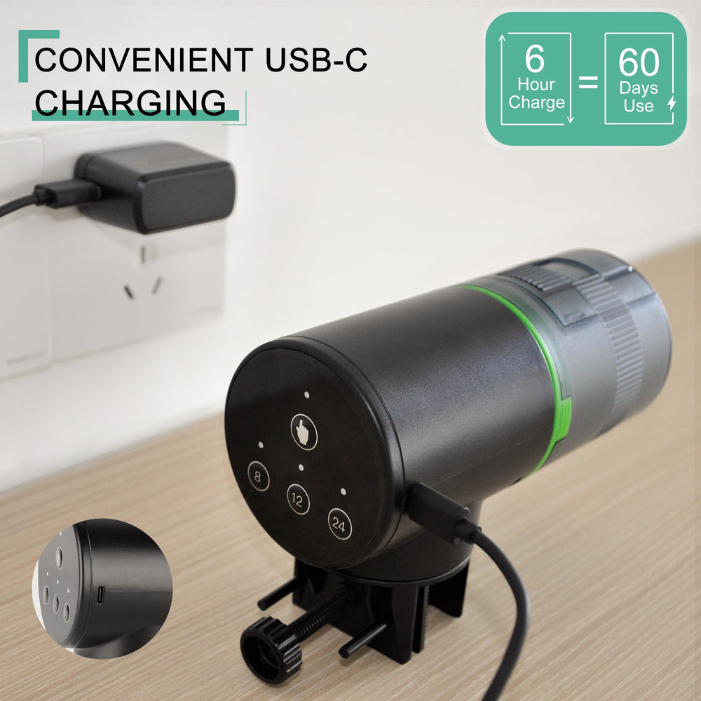 FREESEA USB-C recharge setup demonstrates quick power top-up for long runs.