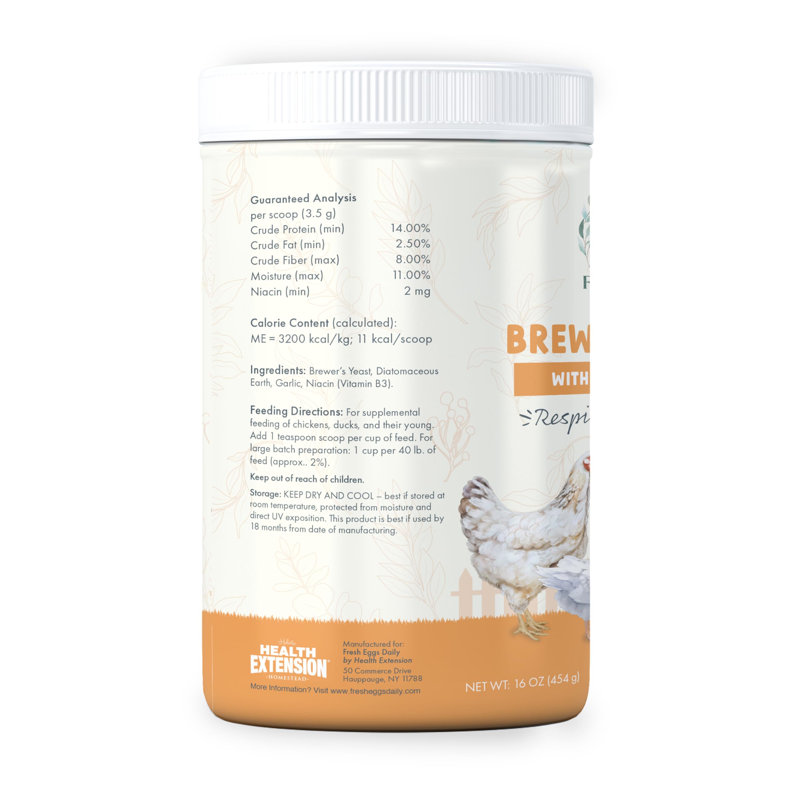 Fresh Eggs Daily Brewers Yeast Powder duck-feeding supports ducklings growth