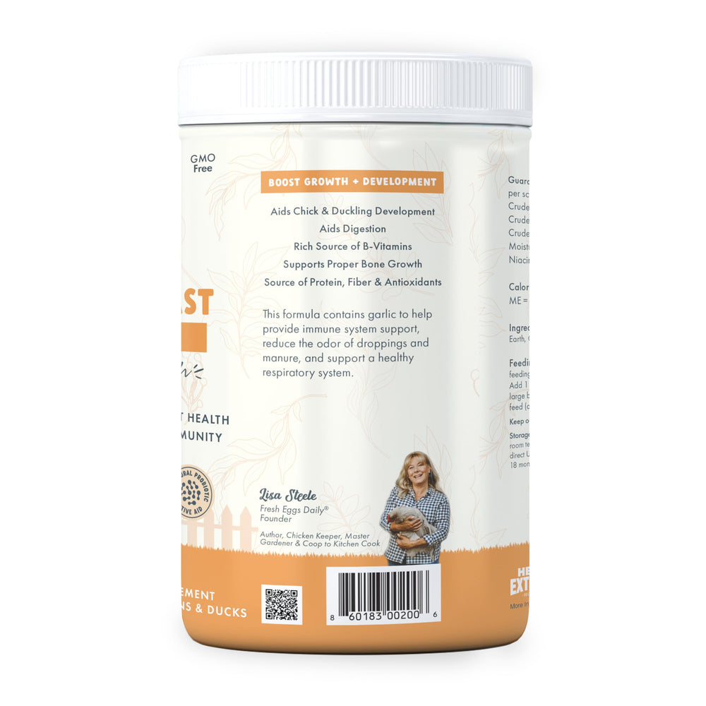 Fresh Eggs Daily Brewers Yeast Powder garlic-niacin aids bone development