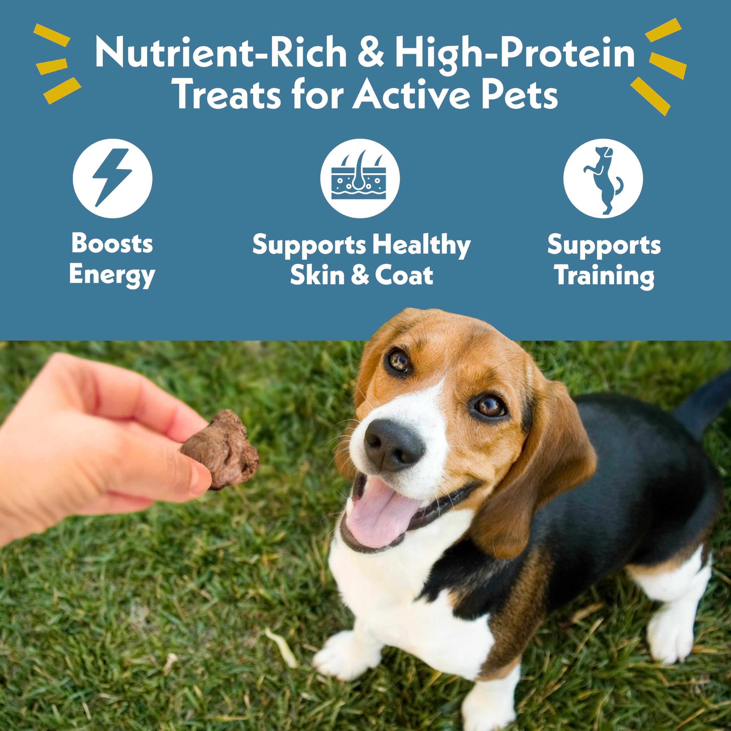 Fresh Is Best chicken hearts in resealable bag preserves freshness and nutrition.