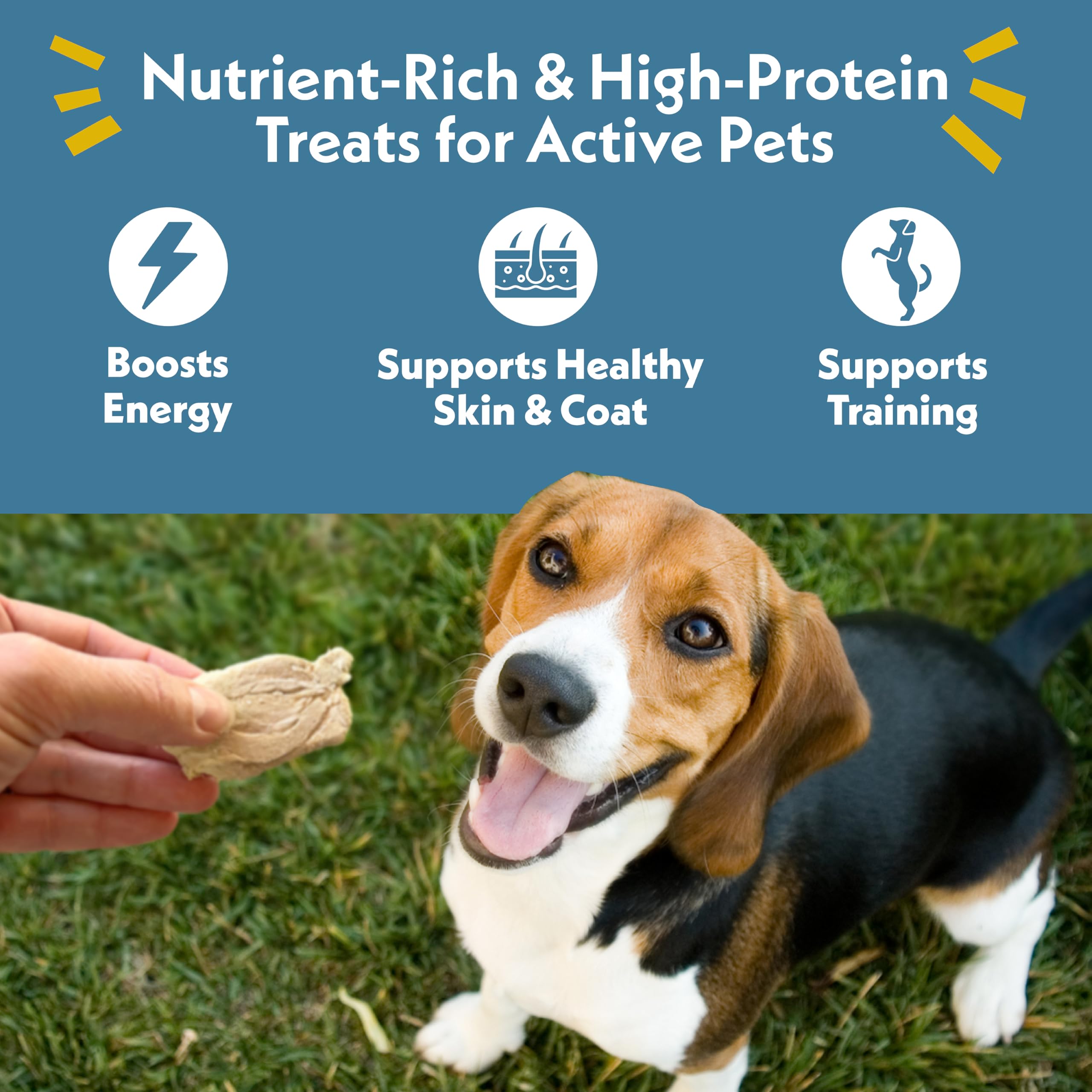 Fresh Is Best Rabbit Tenders close-up showing natural texture and protein-rich snack.