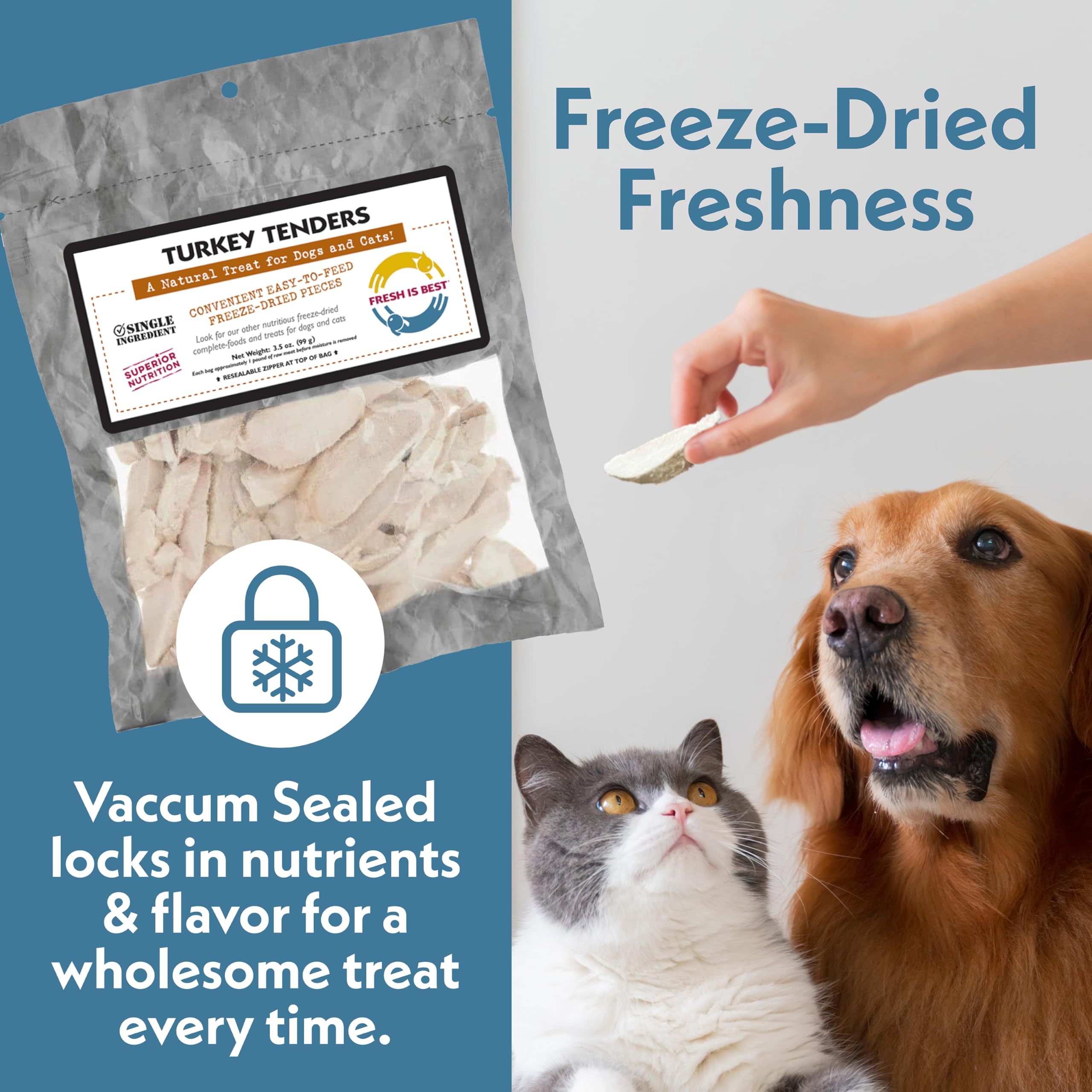 Fresh Is Best made in USA label reflects domestic production.