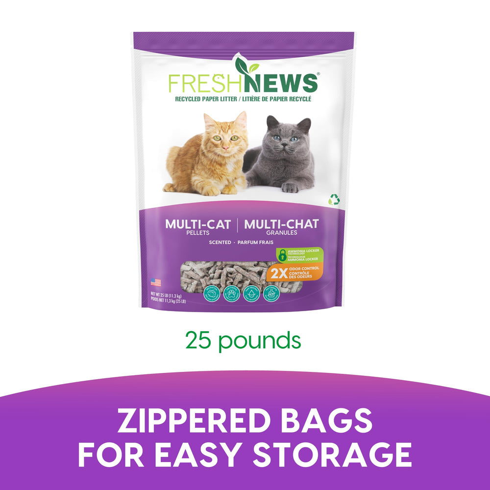 Fresh News made-in-USA packaging highlights domestic sourcing and quality.