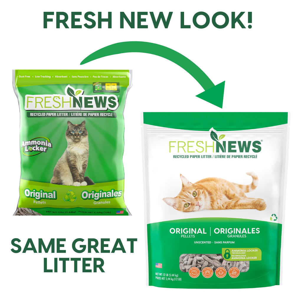 Close-up of recycled paper pellets highlighting eco-friendly, safe litter for small pets.