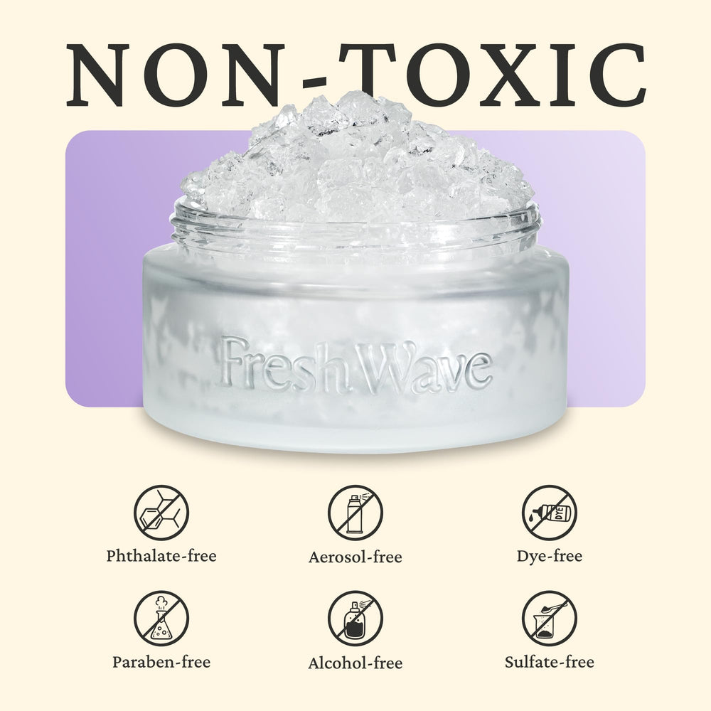 Fresh Wave refill lid and seal shown for simple replenishment