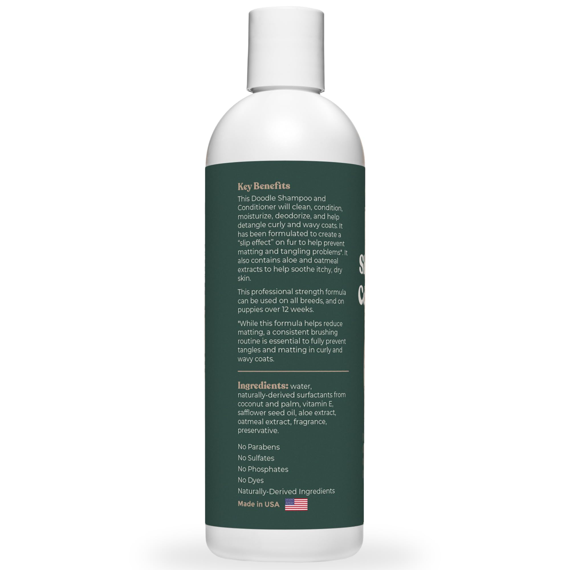 Freshly Bailey Doodle Coat Softness highlights shinier, healthier-looking fur.
