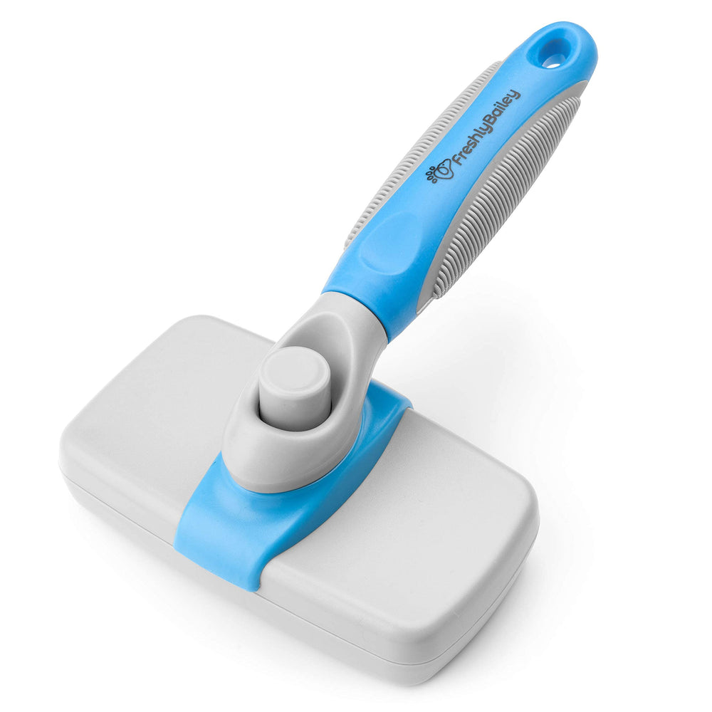 Compact design of Freshly Bailey brush easy to store after grooming