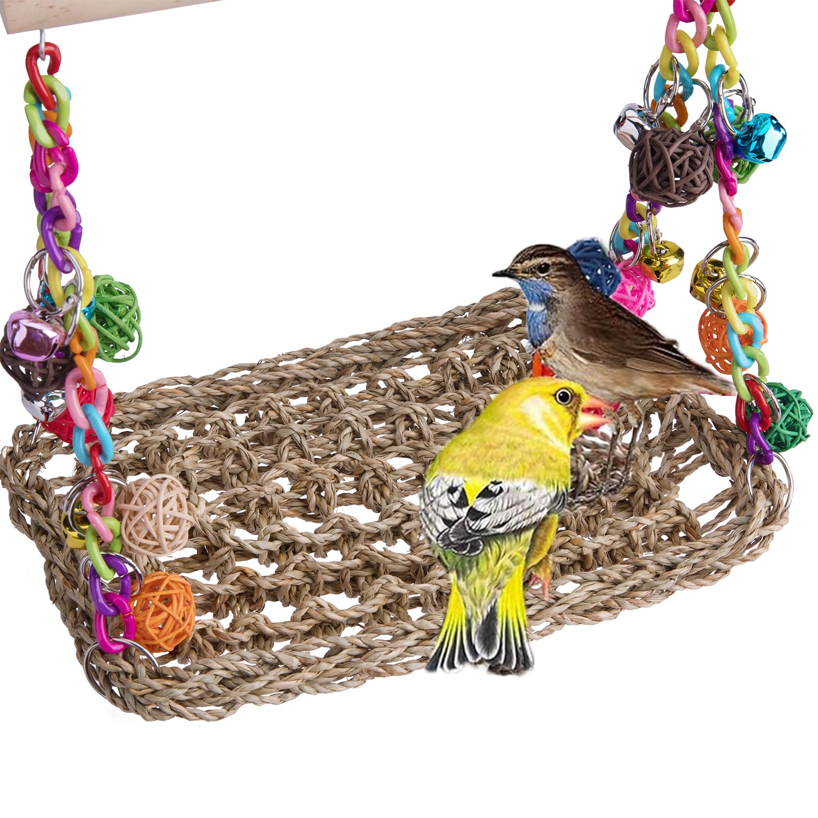 FrgKbTm chewing toy set helps trim beaks safely.
