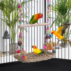 FrgKbTm seagrass hammock platform promotes natural foraging and rest.