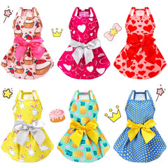 Frienda bowknot princess dress in six colors for stylish daily wear.