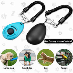 Frienda durable metal clicker delivers reliable audible cues during obedience practice.