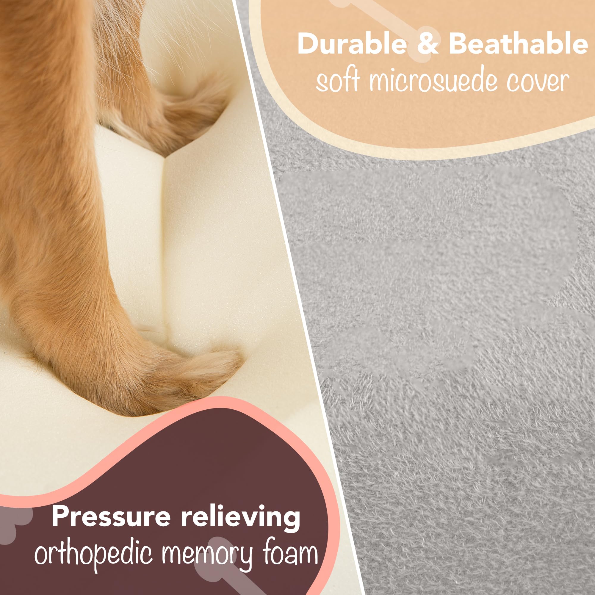Chester bed water-resistant liner keeps interior dry