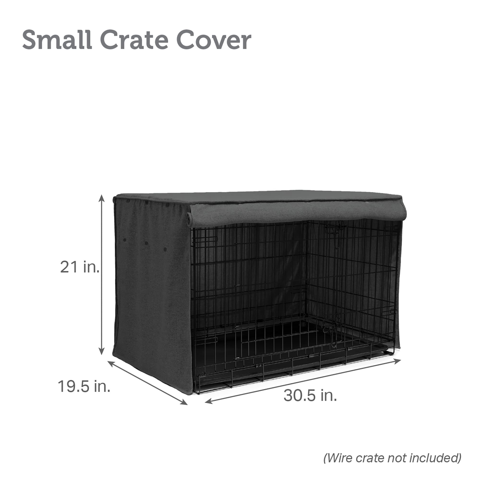 Friends Forever crate cover uses durable material for daily use.