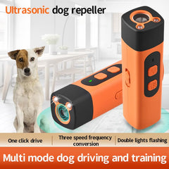 FRIENGOOD compact design ultrasonic trainer for quick, humane barking control