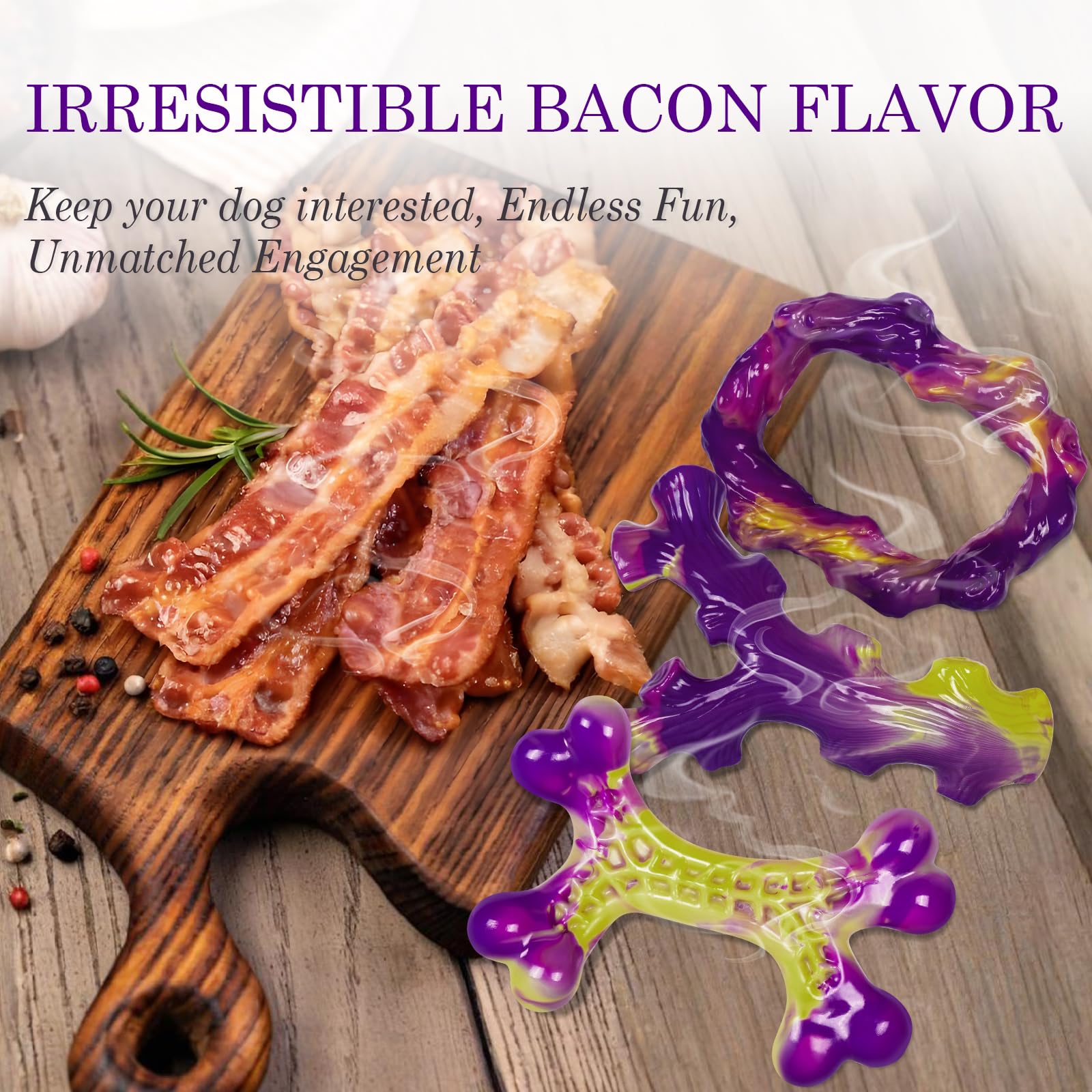 Frienhund 3-pack dog toys offer value and variety in one purchase.