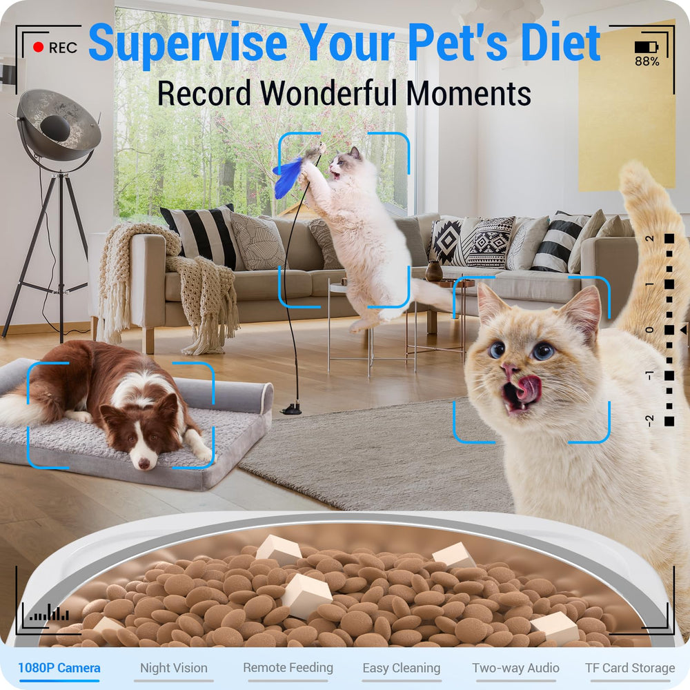 Frienhund feeder side view highlights space-saving footprint for homes