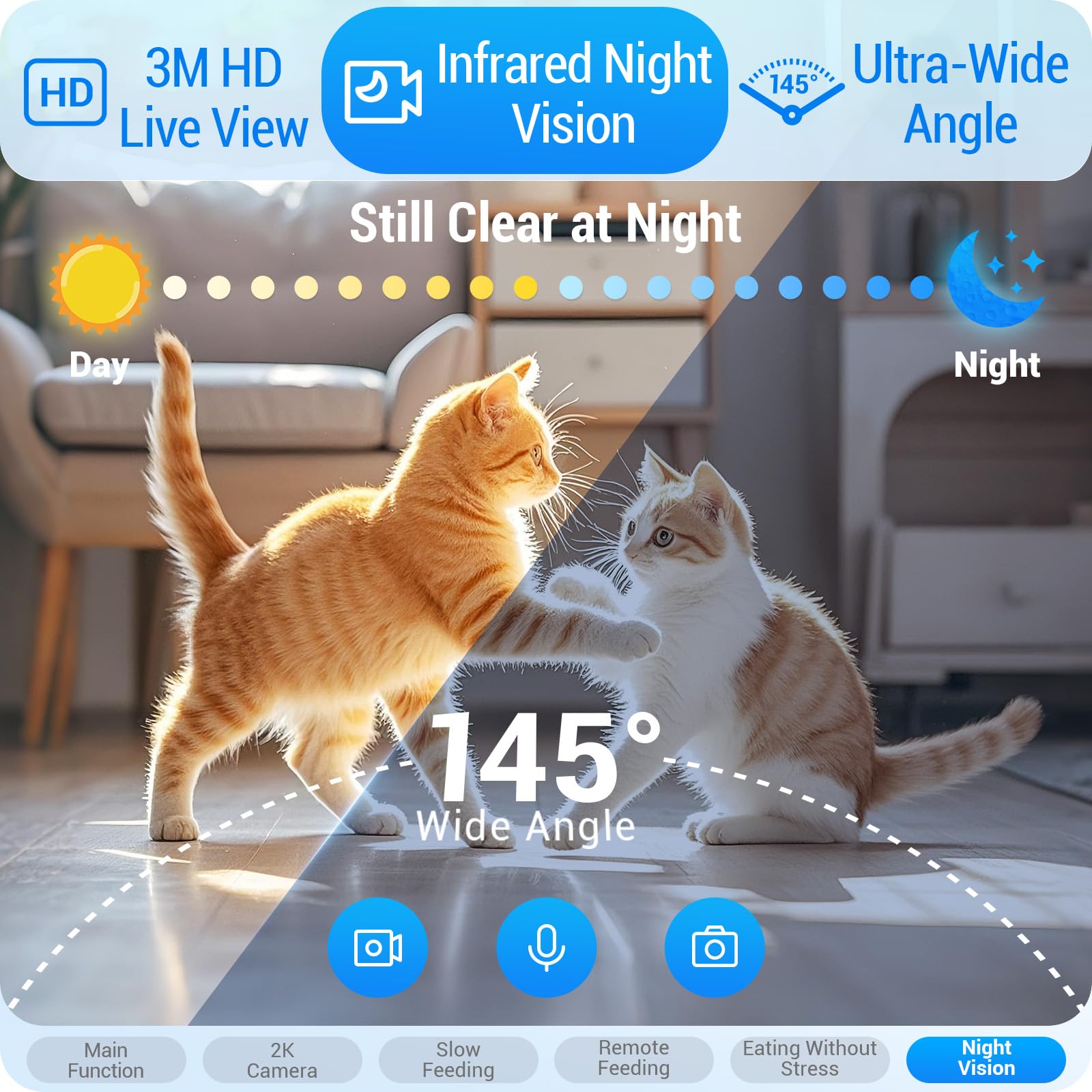 Frienhund dual-band WiFi delivers stable video streaming.