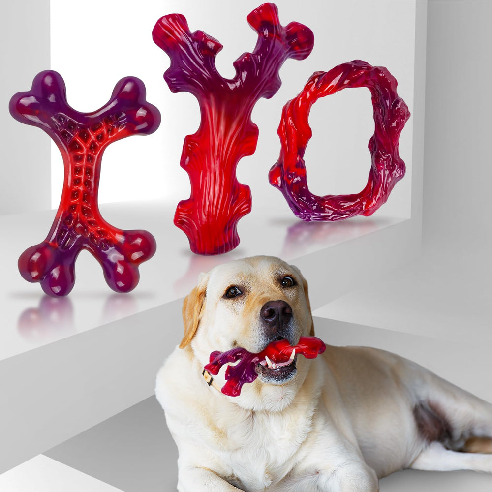 Frienhund indestructible chew bone giant-dog friendly design supports active, happy chewing